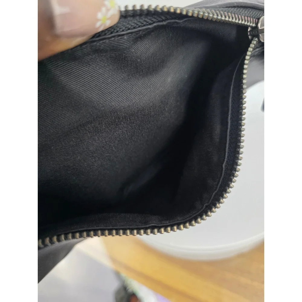 Coach West Belt Bag Signature Canvas Leather Charcoal Black  Gray Fanny Pack - Picture 12 of 13